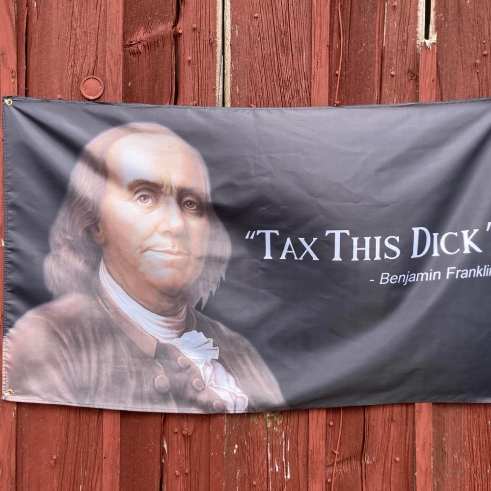 Tax this flag 3'x5'